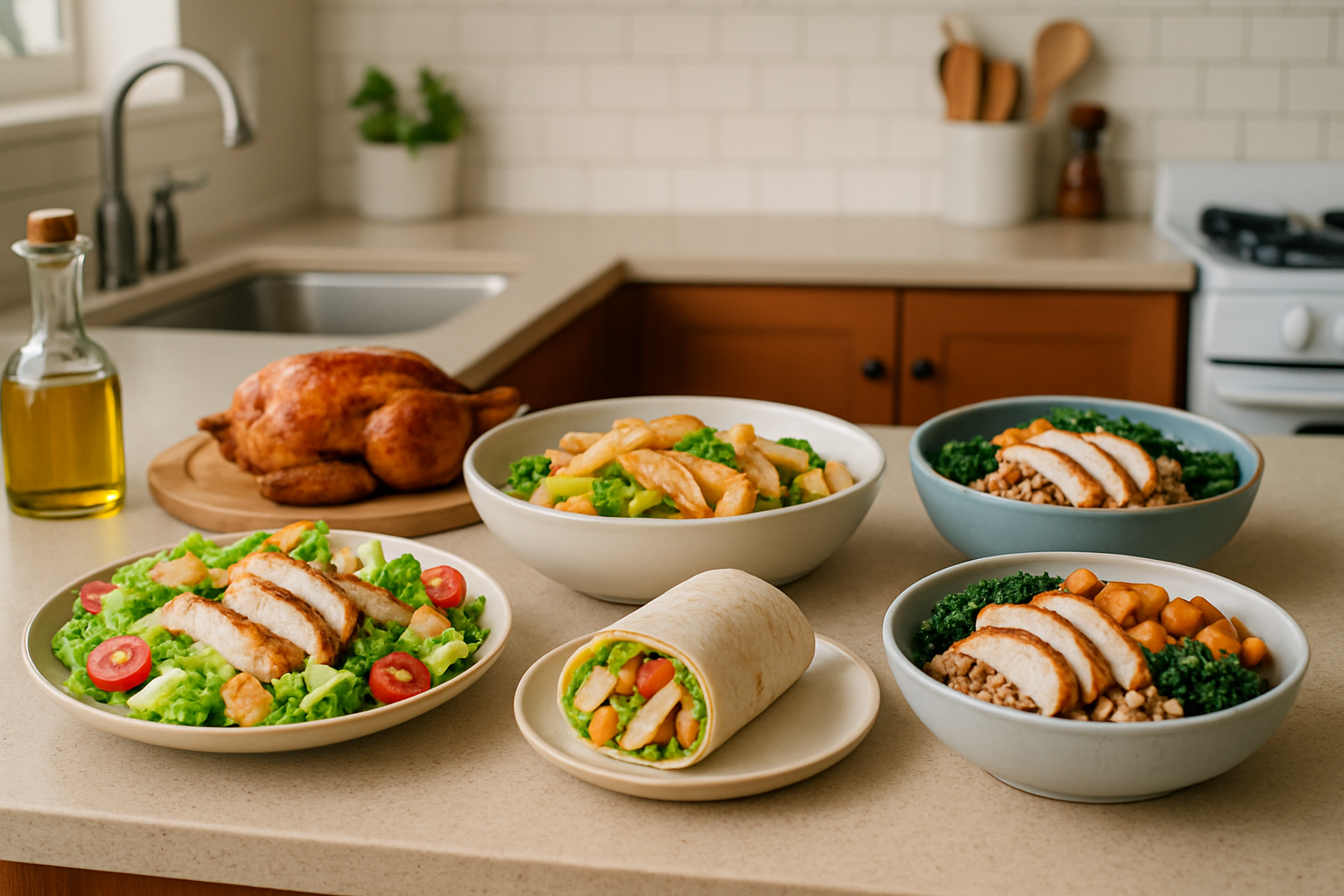Quick Sliced Rotisserie Chicken Meal Ideas for Busy Nights