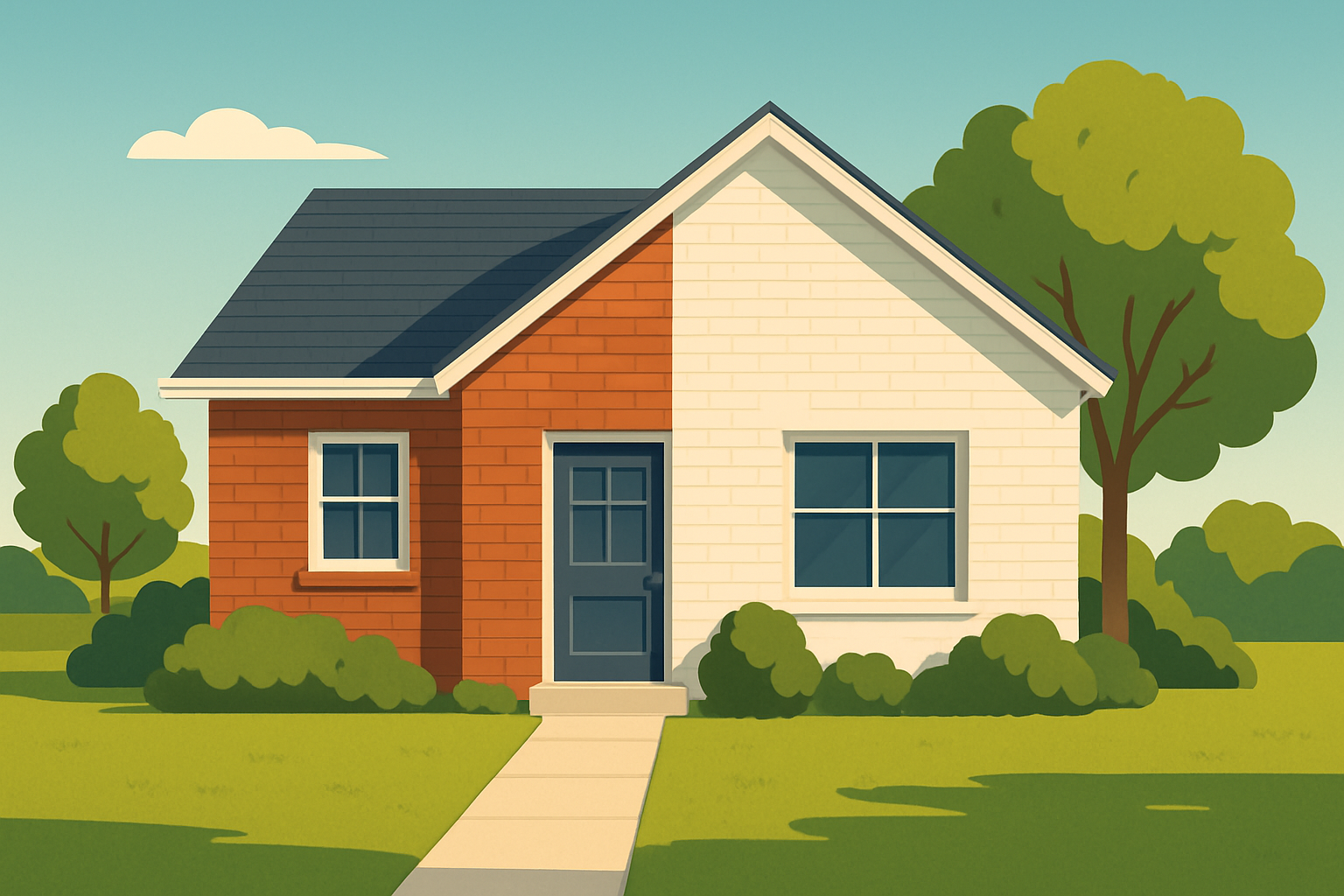 Home Value Impact - Should You Paint Brick House or Keep Natural