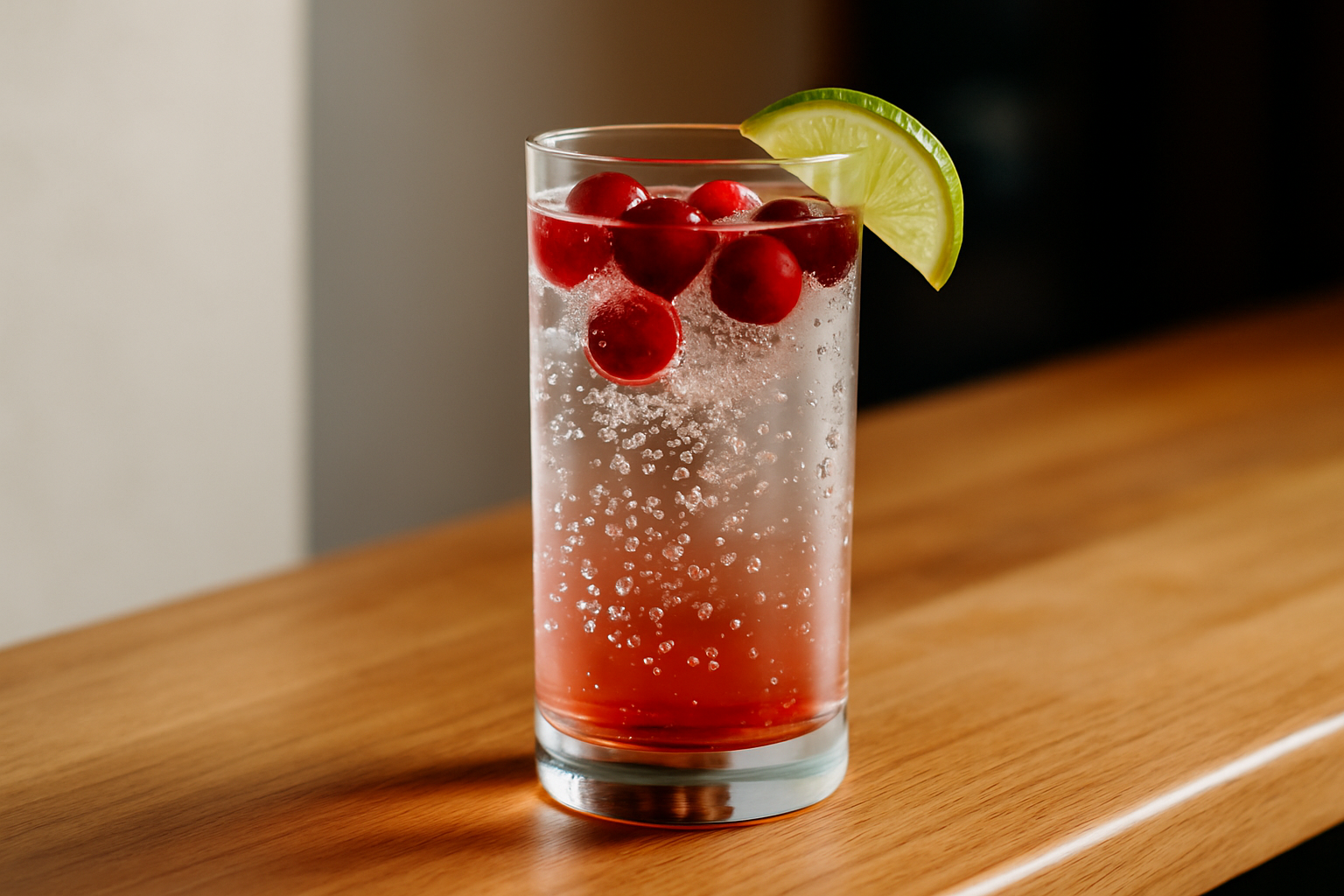 Making the Perfect Cranberry Seltzer Vodka Mix