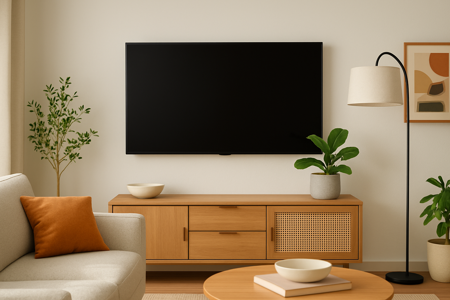 How Do You Hide Cords on a Wall Mounted TV Simply?