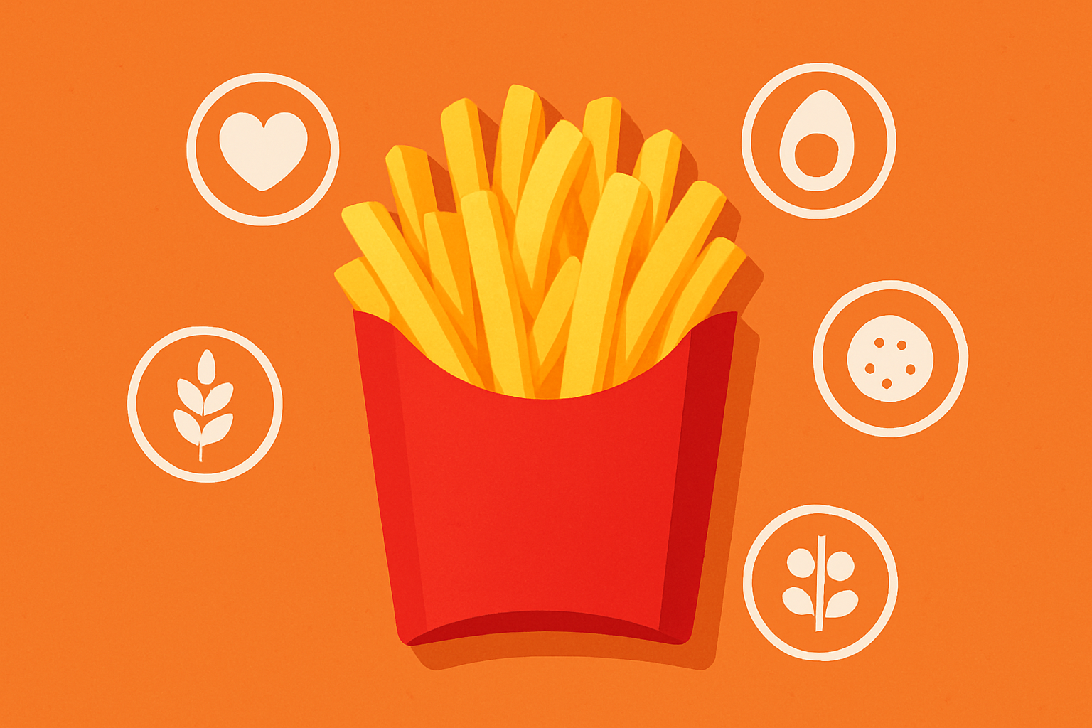 A close-up image of Chick-fil-A large fries showcasing their crispiness and portion size in a branded container.
