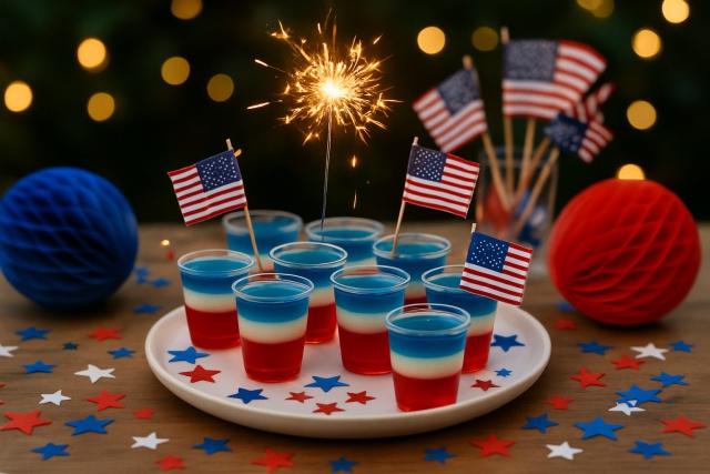 Jello Shots for July 4th That Match Your Party Theme