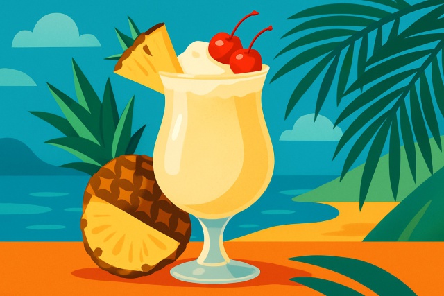 Traditional Piña Colada Recipe With Coconut Cream