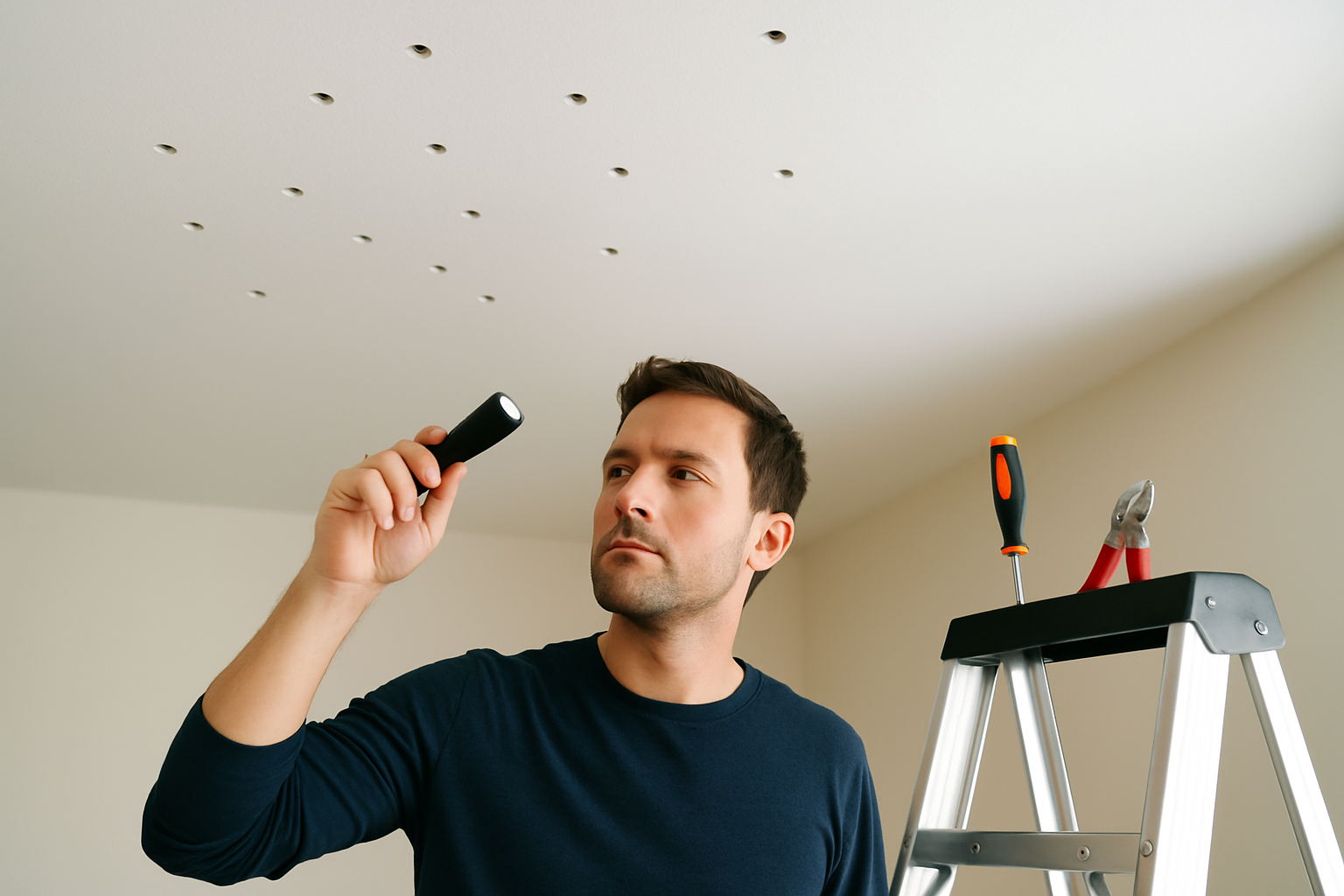 What Small Round Holes in Ceiling Could Mean?