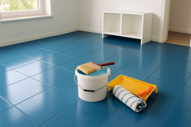 How to Paint Floor Tile Without Chipping or Peeling