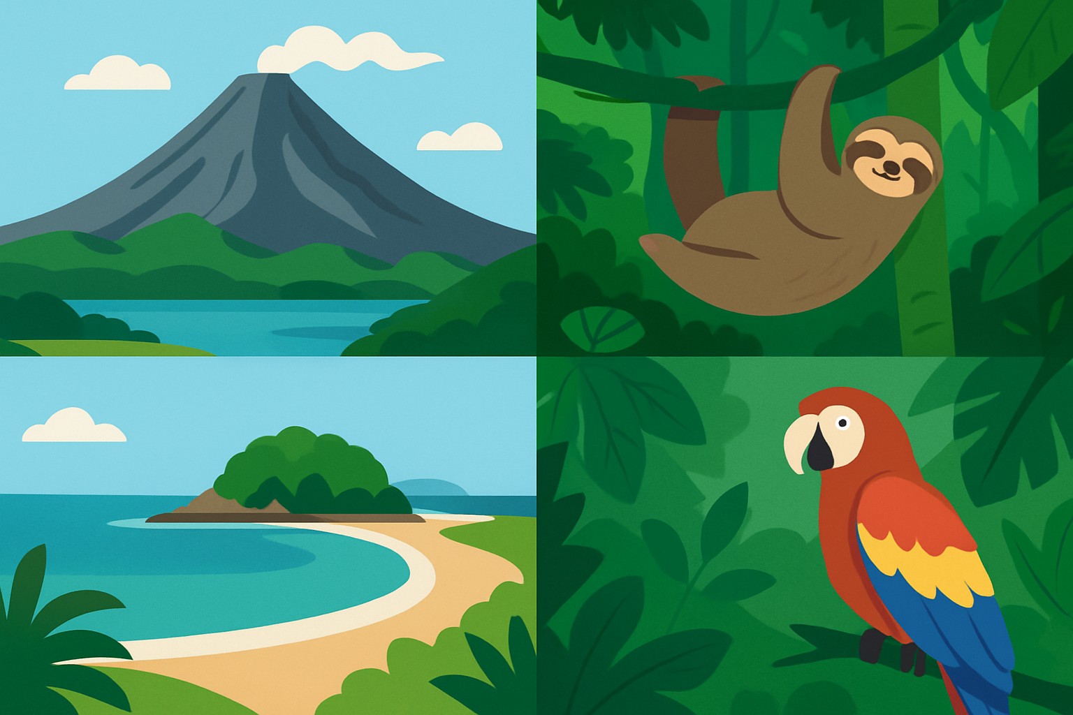 7 Day Trip to Costa Rica Highlights for First-Time Visitors