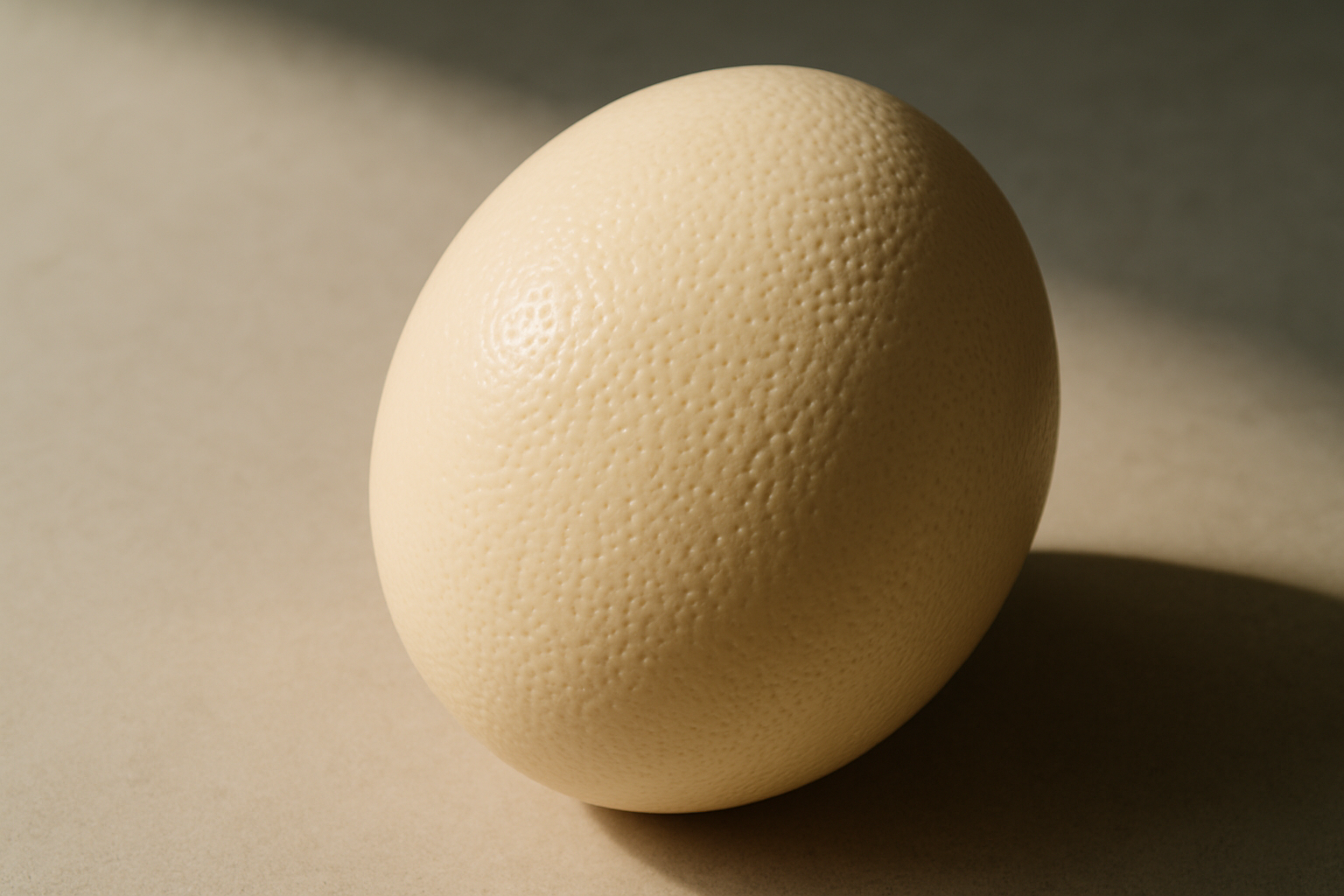 Ostrich Egg Shell Structure That Makes It Nearly Unbreakable
